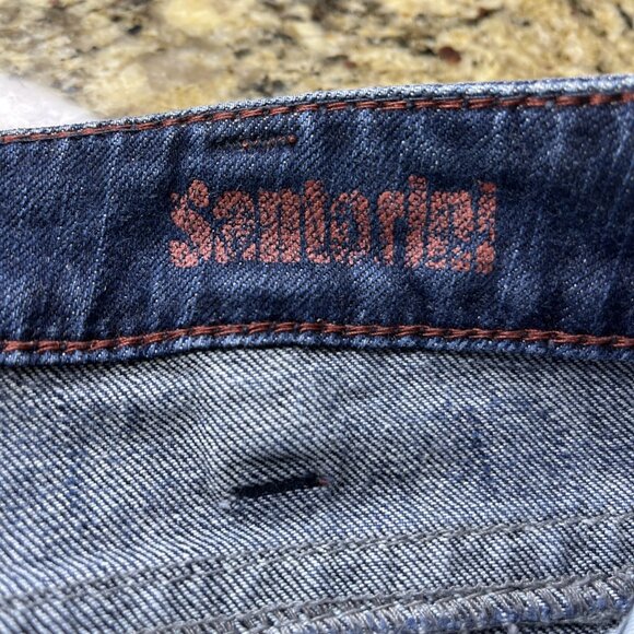 Size 32 ( 34) Silver Jeans Santorini Womens Bootcut Distressed * Read Below  CN - Picture 6 of 15